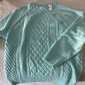 Women’s Talbots Button Cable Knit Sweaterer